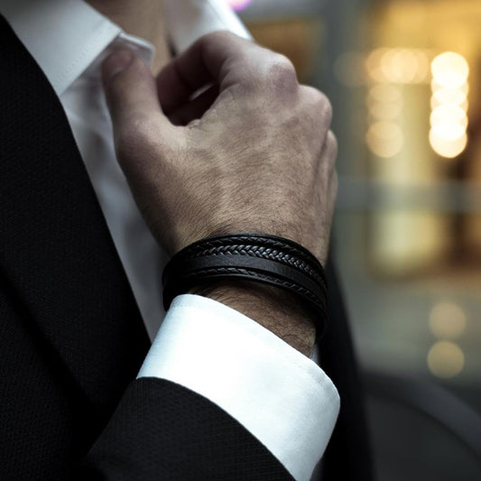 Multi-layer Leather Bracelet