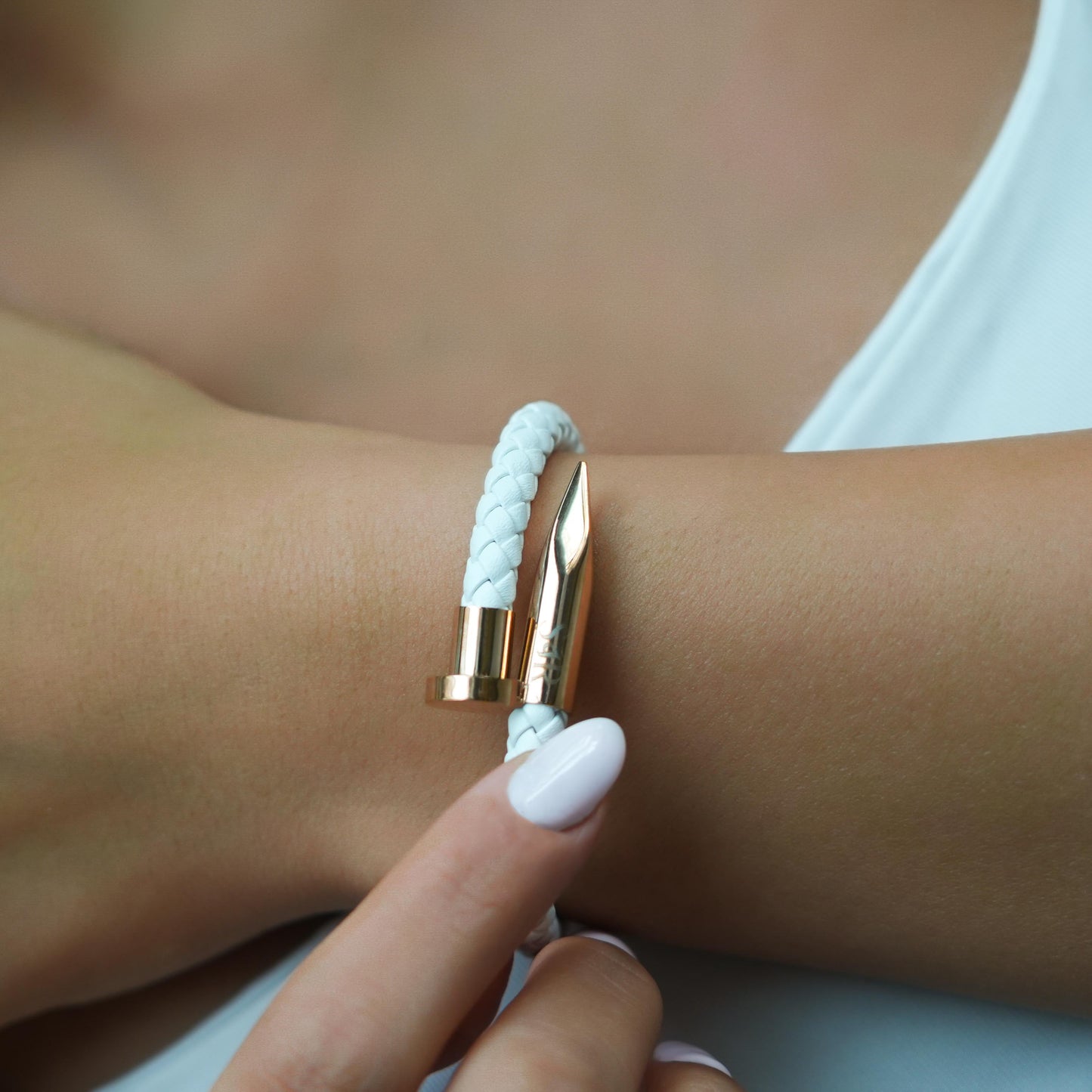 Siwar White Bracelet